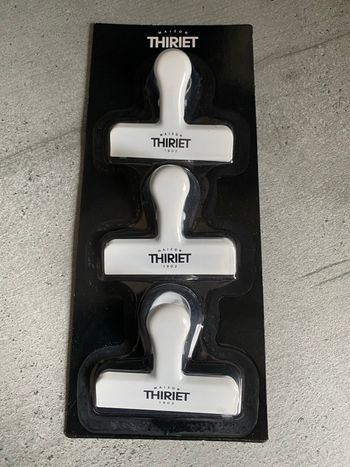 3 pinces pour conservation Thiriet neuves
