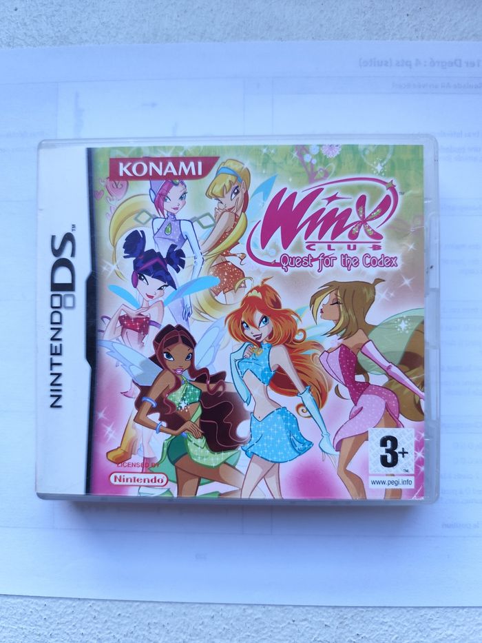Jeu de DS Winx quest for the codex