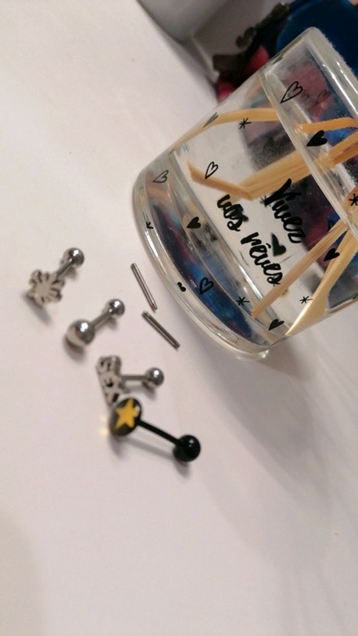 Piercing langue titane - photo numéro 7