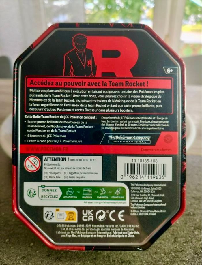 Pokebox Pokémon Nidoking Team Rocket - photo numéro 2