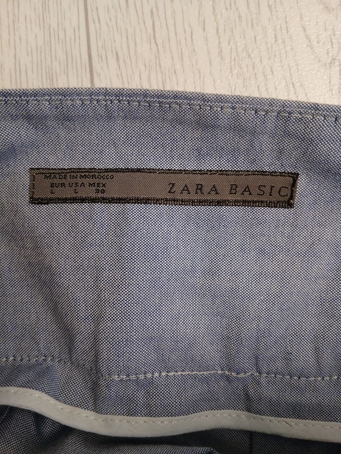 Jupe Zara Bleue clair Taille L - photo numéro 4