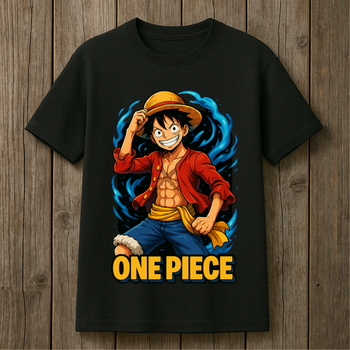 T-shirt Enfant One Piece Luffy au Chapeau de Paille