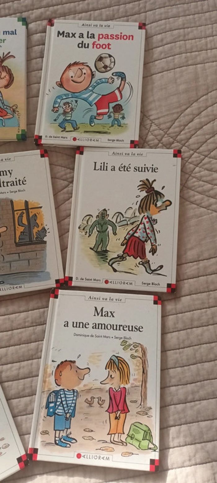Lot de 8 livres max et lili - photo numéro 2