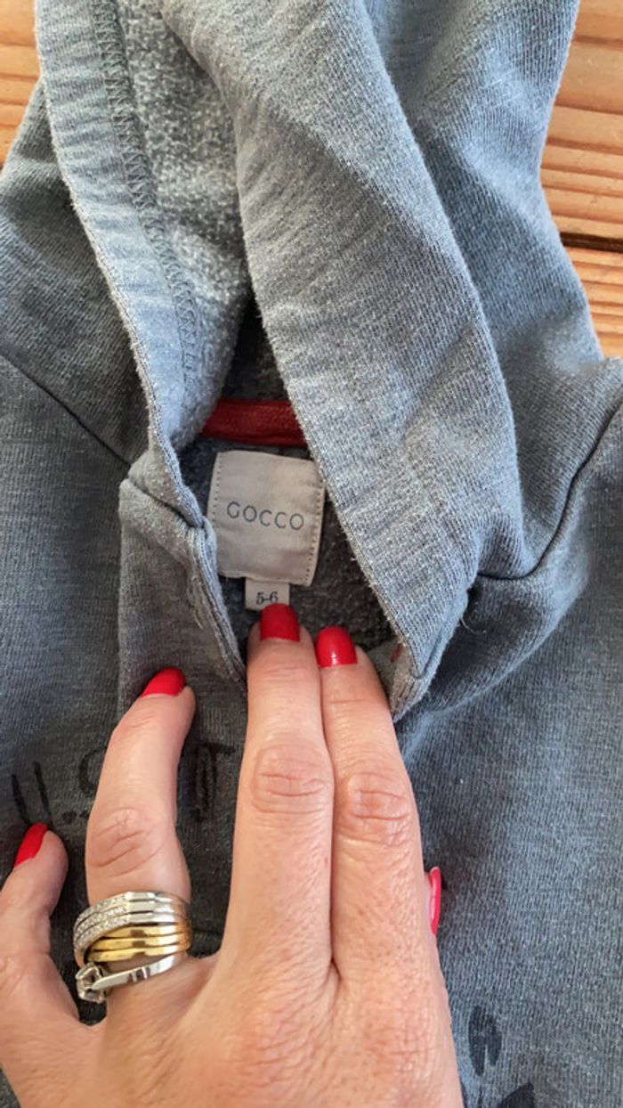 Lot de 2 sweats à capuche Gocco & Hartford T6 - photo numéro 3