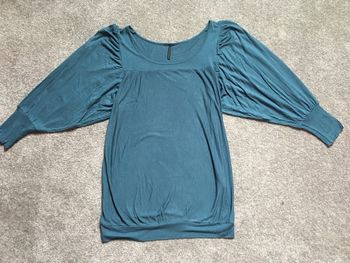 Haut Bleu canard Taille S Nafnaf