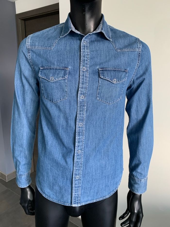 Chemise en jean - Zara - taille S - photo numéro 6