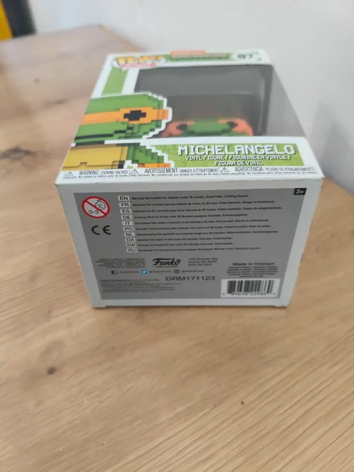 Figurine Funko pop tortues ninja Michelangelo - photo numéro 3