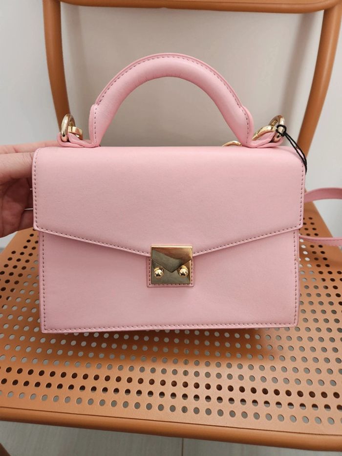 Sac à main rose Pascal Morabito Andrea Officiel - photo numéro 2