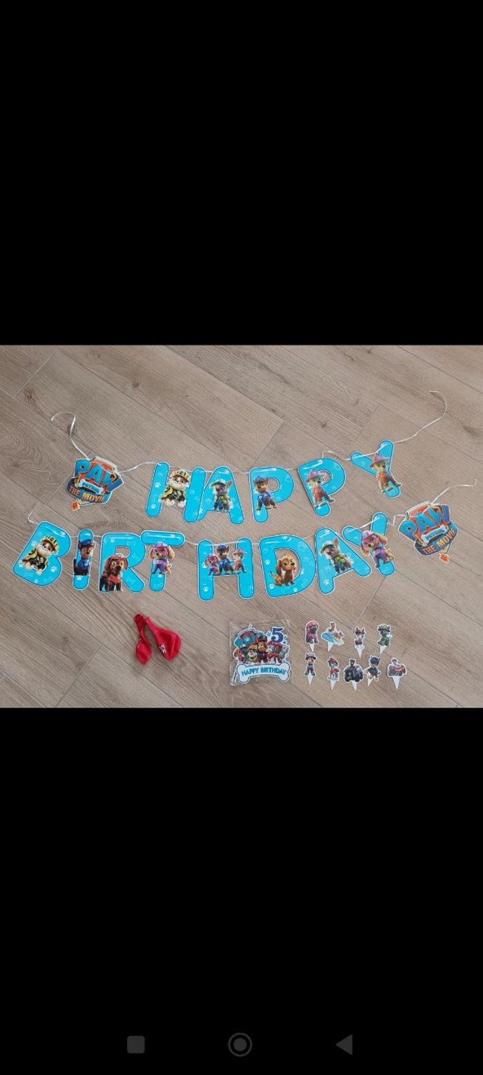 Kit anniversaire Pat Patrouille - photo numéro 4