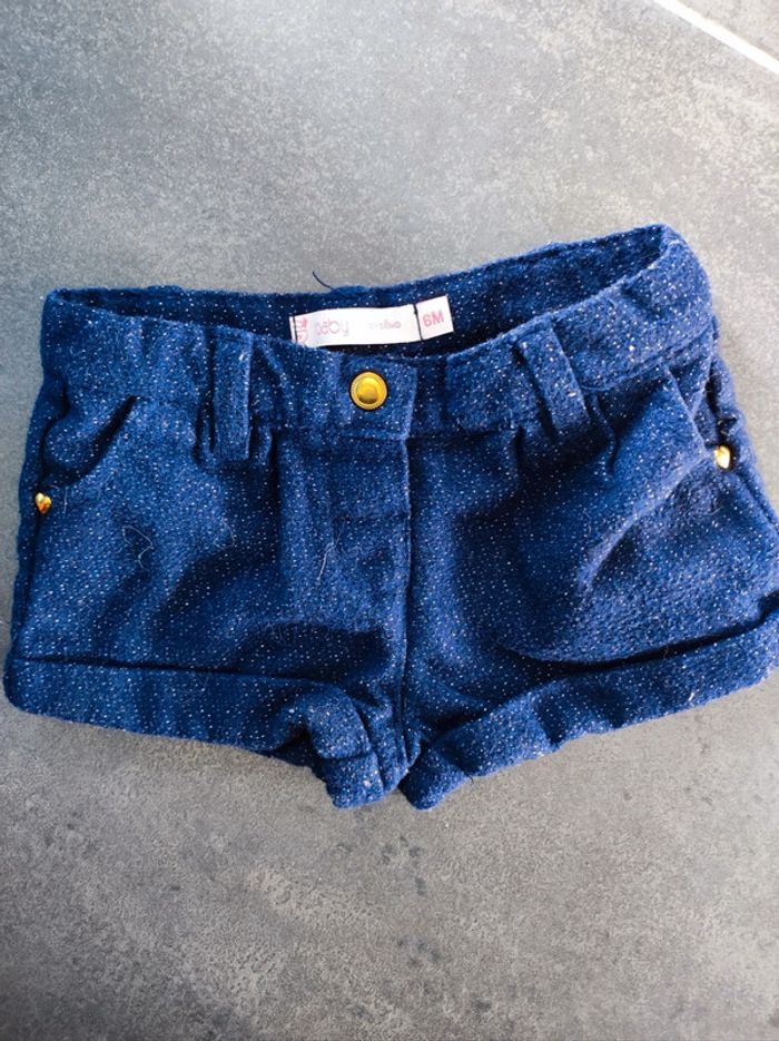 Short en laine 6 mois