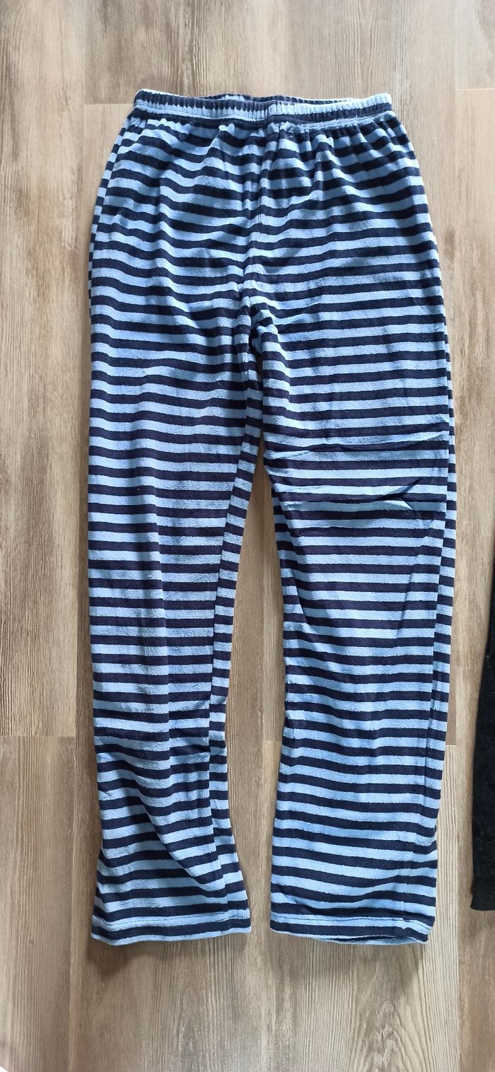 Lot de 2 pyjamas garçon 12 ans velours - photo numéro 4