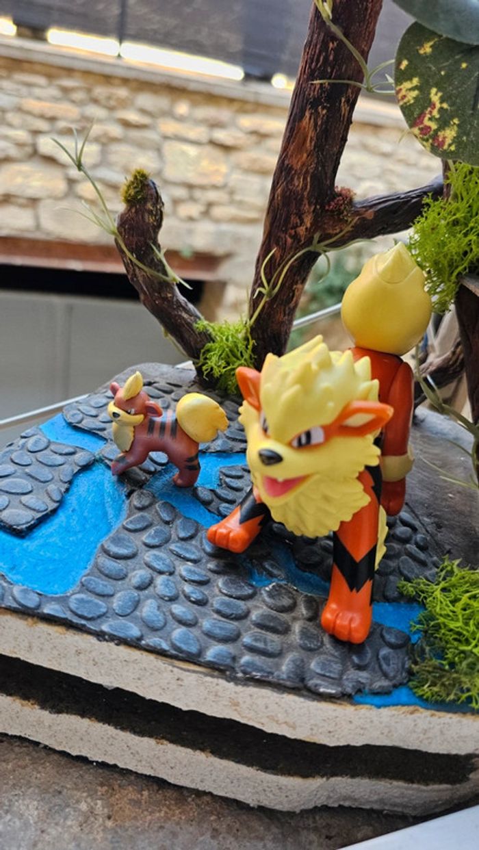 Super figurine Pokemon Nintendo Évolution Caninos Arcanin - photo numéro 5