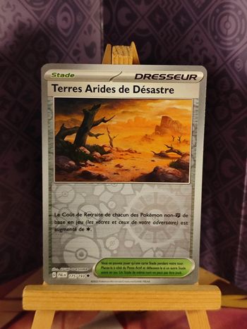 Terres arides de désastre reverse dresseur 175/193 évolutions à Paldea