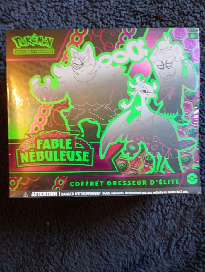 Pokémon ETB Fable Nébuleuse – FR scellée