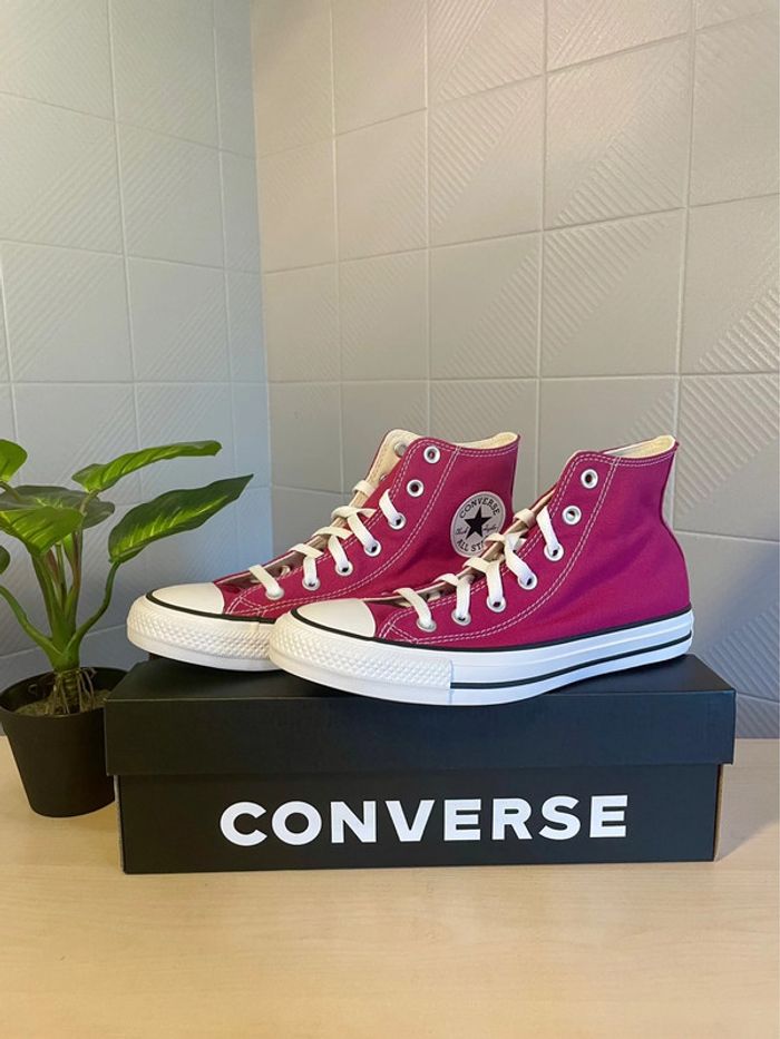 Converse Chuck Taylor all star purple / Bordeaux - photo numéro 4