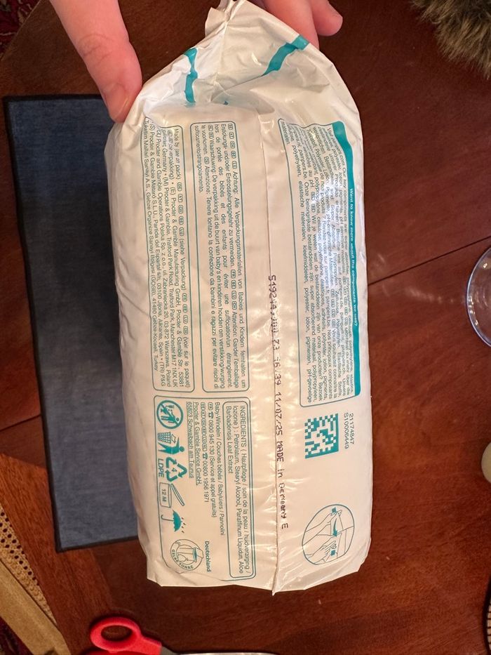 Couches Pampers Premium T3 - photo numéro 2