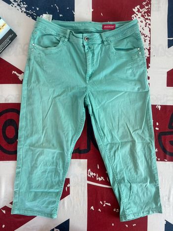 Pantacourt vert mente stooker taille 42