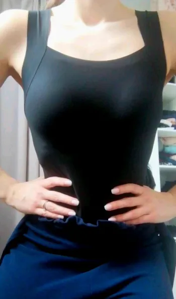 Débardeur avec brassière rembourrée intégrée noir