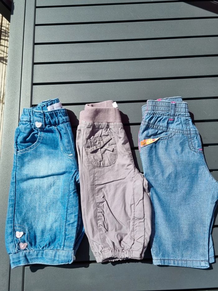 Lot de 3 pantalons
