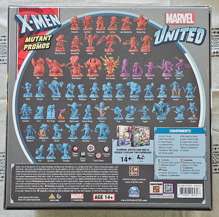 Marvel United X-Men - Boite de Stretch Goals - photo numéro 2