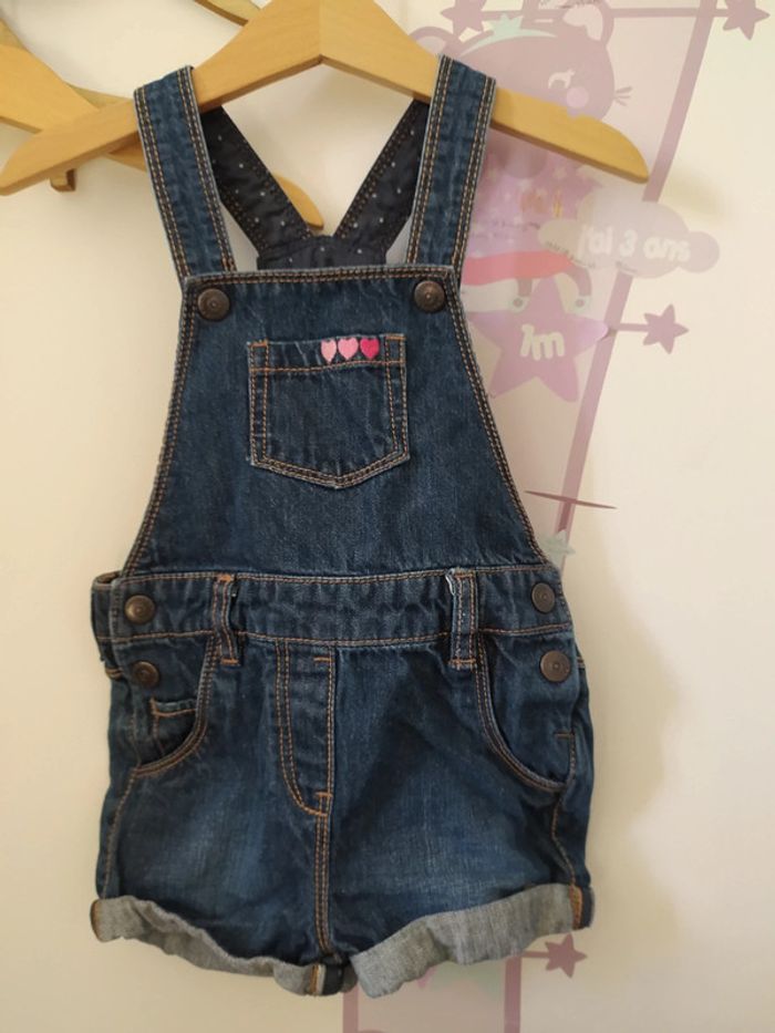 Salopette short kiabi