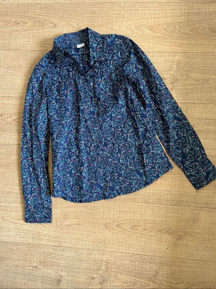 Chemise imprimée à manches longues Esprit taille française 36 TBE - photo numéro 7