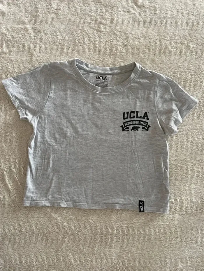 Crop top gris - photo numéro 2