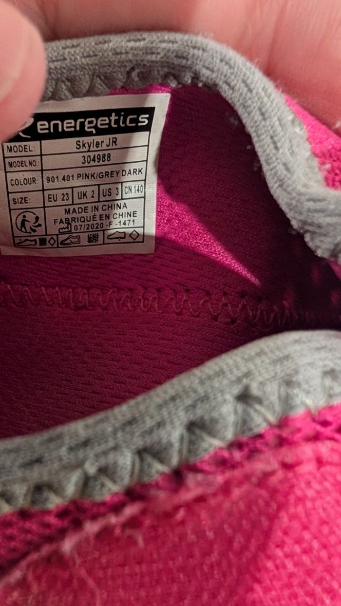 Chaussons de Gym Energetics taille 23 - photo numéro 4