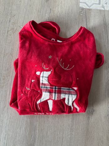 Haut de pyjama Noël fille 8 ans