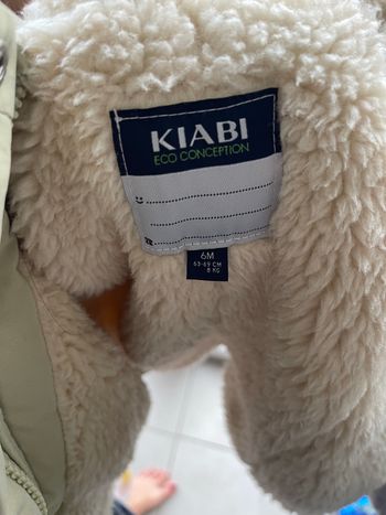 Manteau kiabi fourure neuf