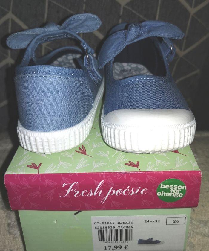Ballerines baskets d'été Fresh poésie
