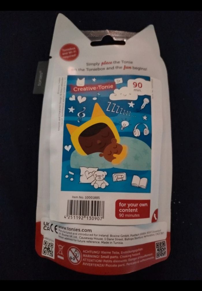 Tonies bébé qui dort neuf - photo numéro 2