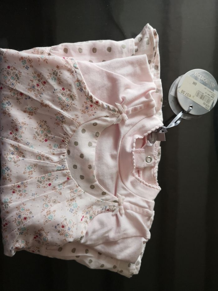 Robe avec tee-shirt intégré 6 mois Absorba - photo numéro 4