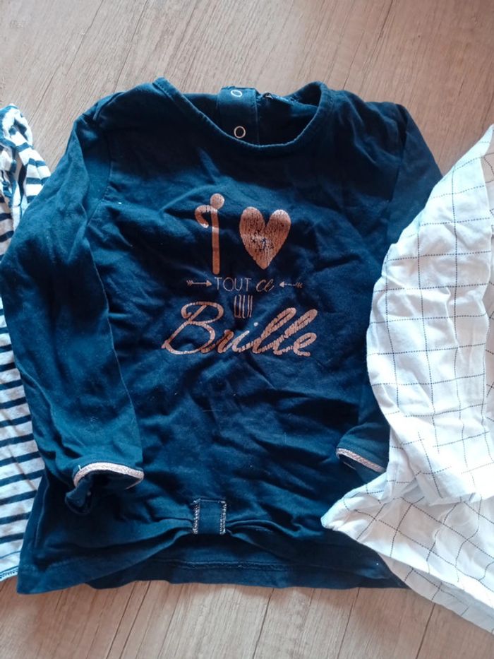 Lot 3 tee-shirt Kiabi - photo numéro 3