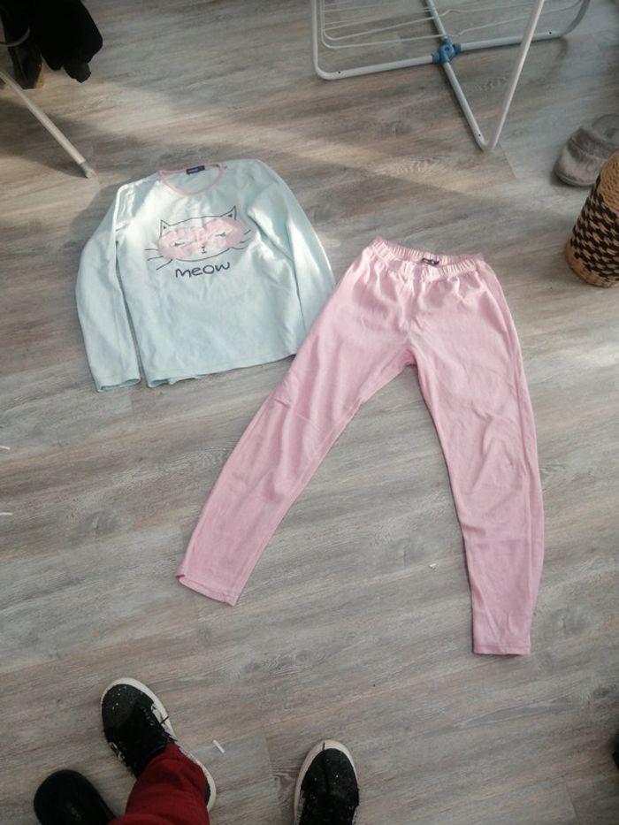 Pyjama velours chat 12A