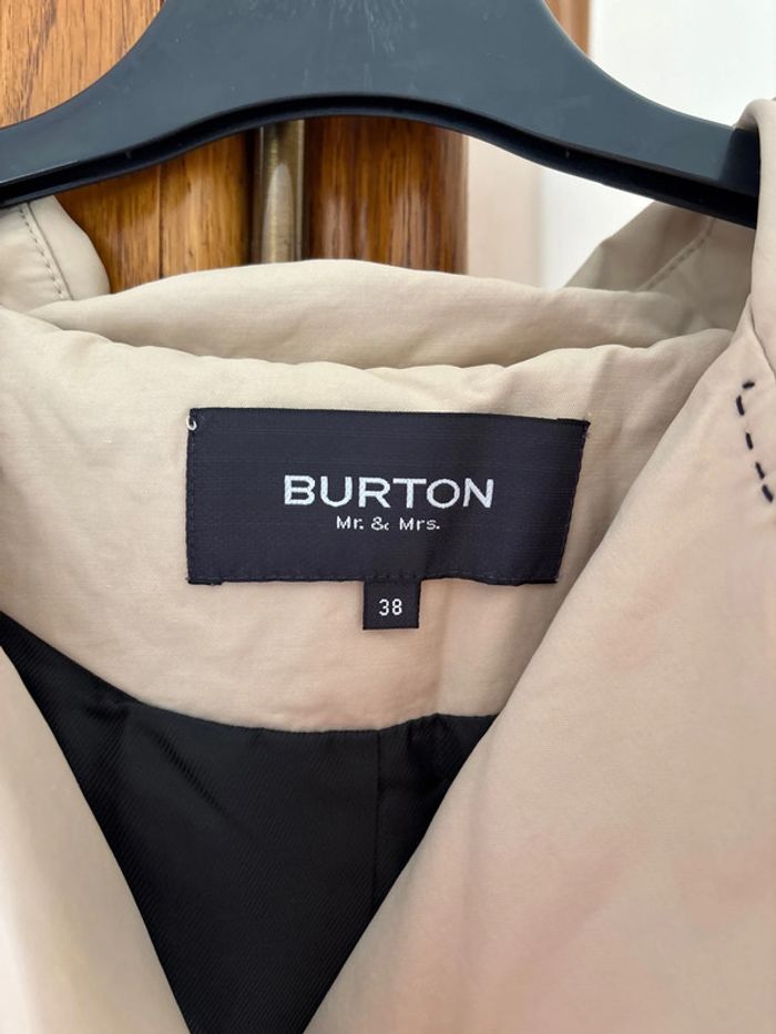 Trenchs beige Burton 38 - photo numéro 2