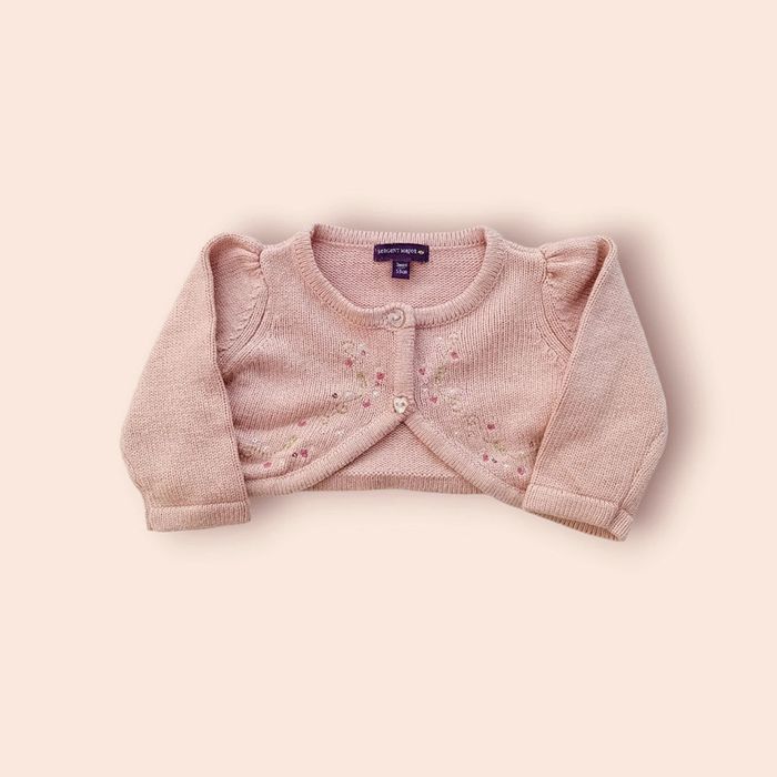 🔸 Boléro Rose Sergent Major Fille 3 Mois🔸
