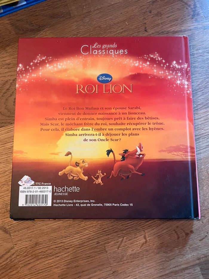 Livre Disney Les grands classiques Le roi Lion - photo numéro 2