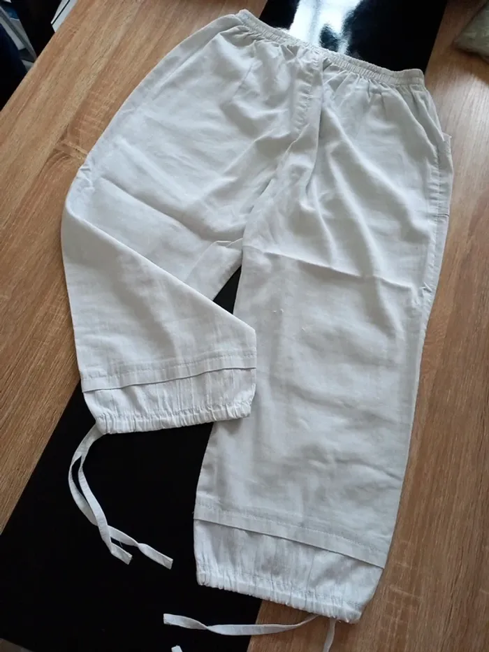 Pantalon court beige - photo numéro 5