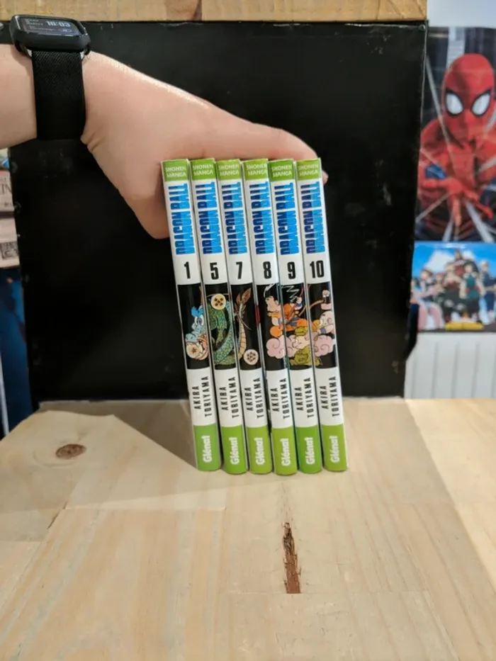 Lot Dragon Ball – Tomes 1, 5, 7, 8, 9 et 10 - photo numéro 2