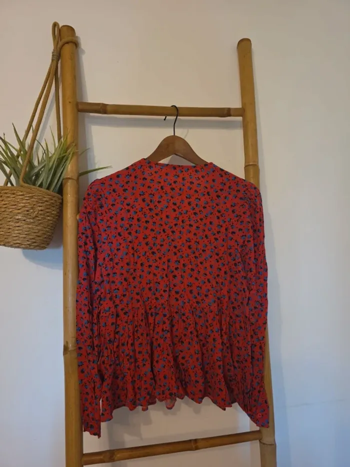 Blouse camaïeu fleurie - photo numéro 6