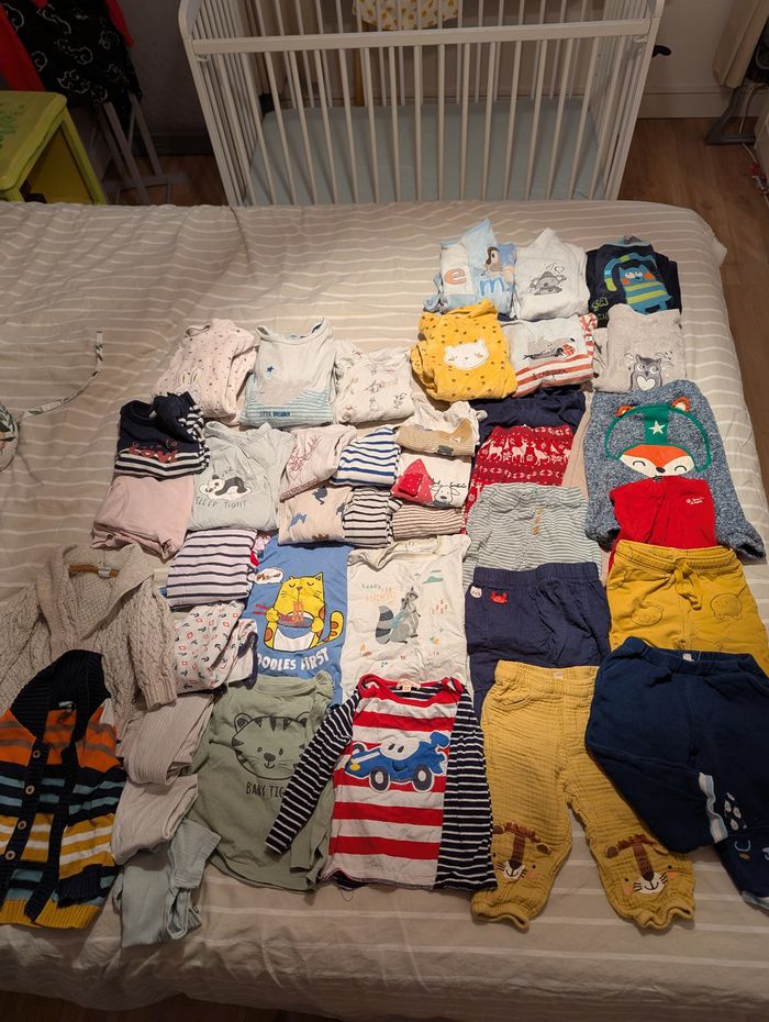 Lot vêtements garçon 12-18 mois