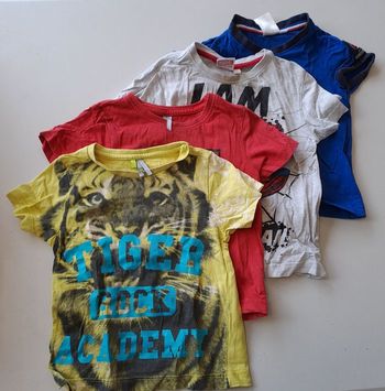 Lot tee-shirt manche courte 2 ans