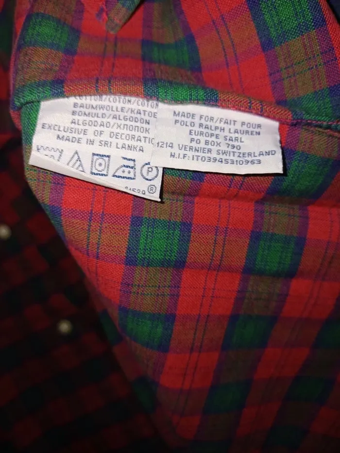 Chemise carreaux Polo Ralph Lauren - photo numéro 4