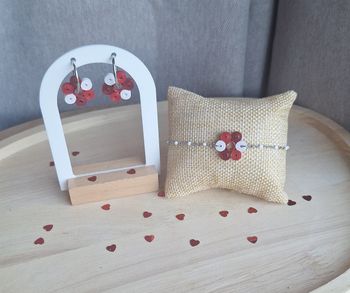 Parure bijoux quilling 🌸 Rosybus 🌸