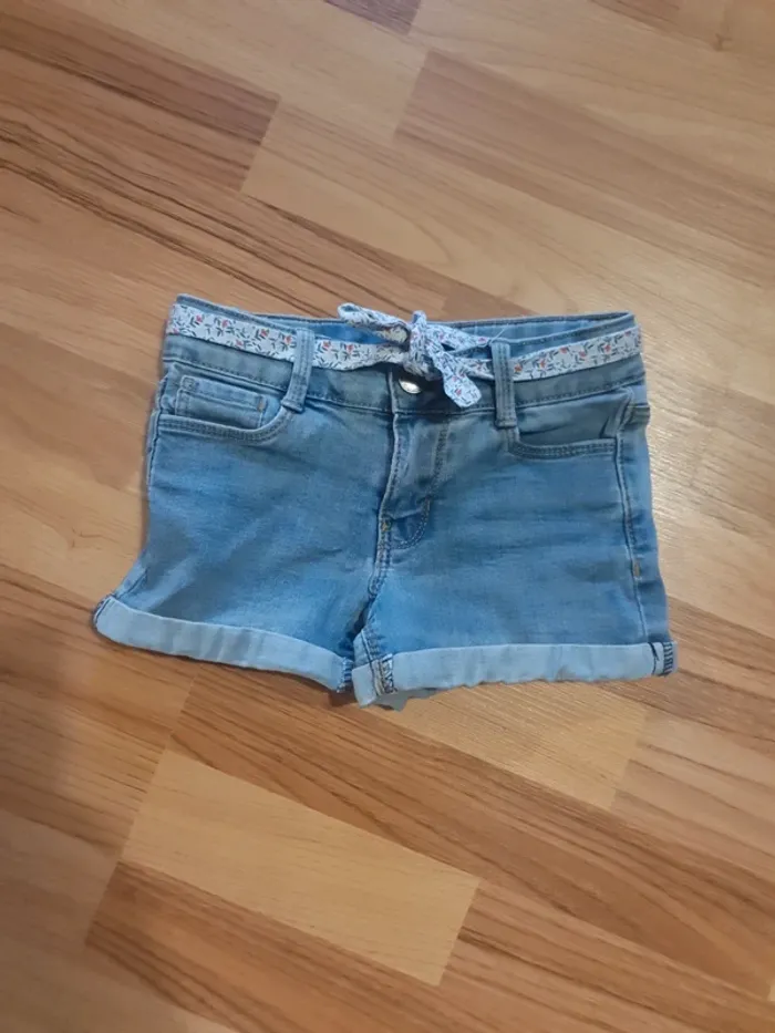 short en jean okaidi 5 ans
