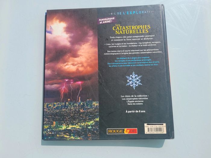 Livre Éditions Rouge et Or 🌪Les Catastrophes Naturelles 🌌 L'Oeil de l'explorateur - photo numéro 15