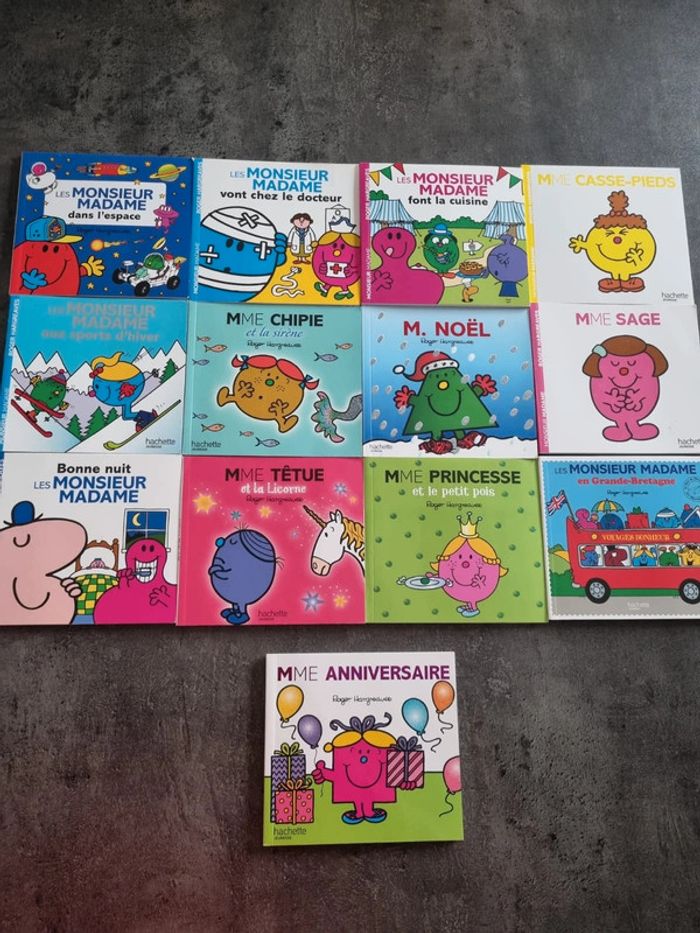 Lot de 13 livres " les meilleurs monsieur madame "🎀 - photo numéro 2