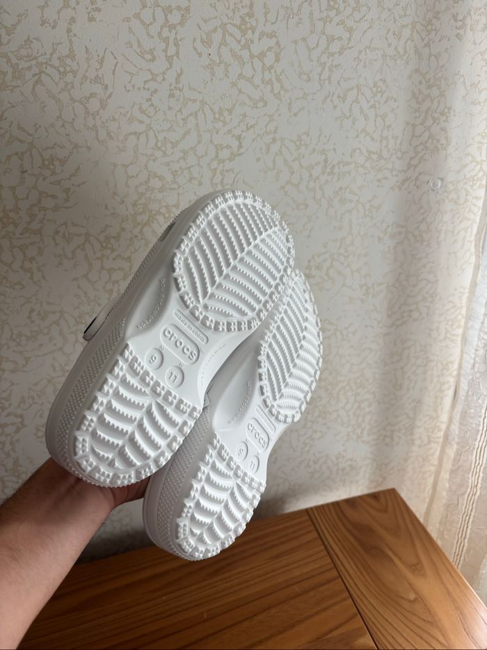 Crocs Blanc Classique - Taille : 42 - photo numéro 2