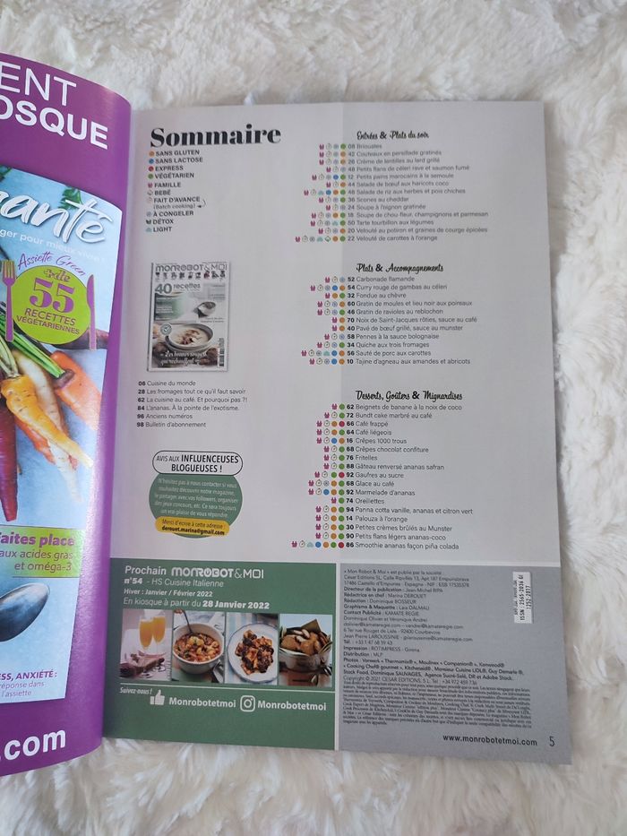 Mon robot et moi 40 recettes sucrées et salées - photo numéro 2